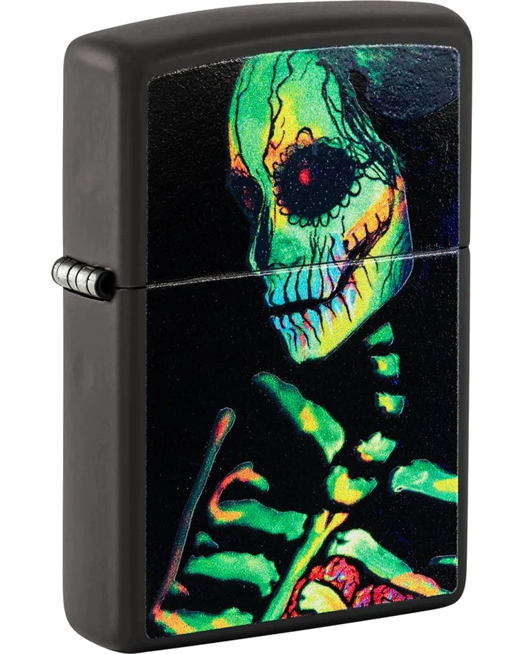   Zippo Sugar Skeleton Design - 