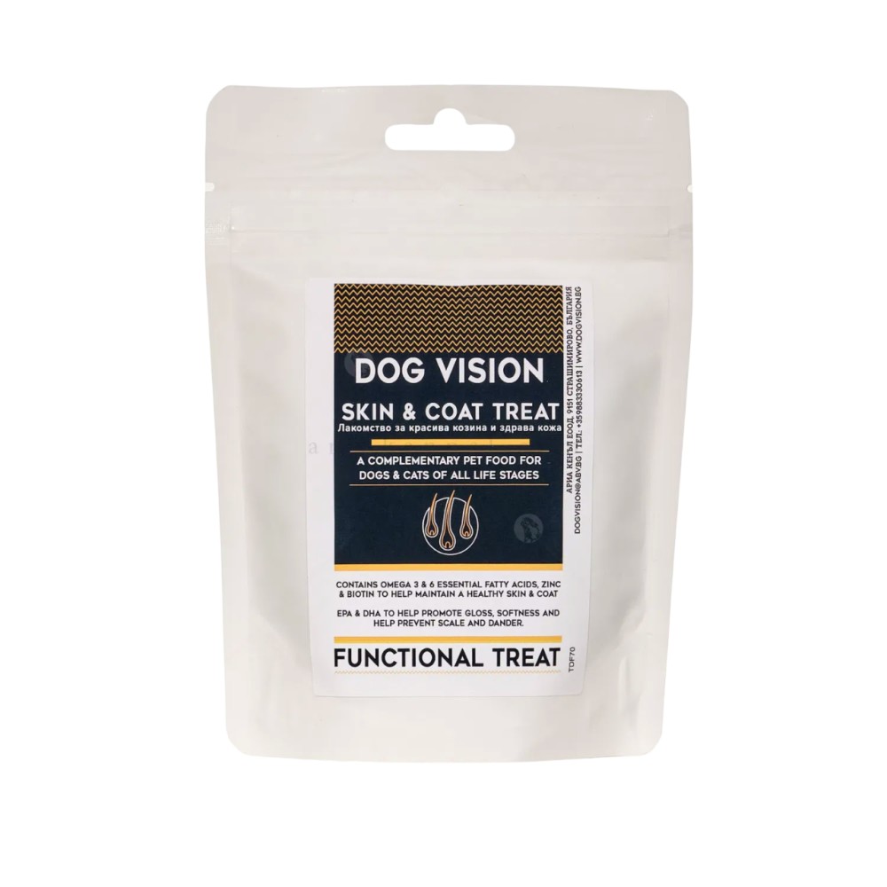          DOG VISION Skin & Coat - 70 g,    ,   Functional treat - 