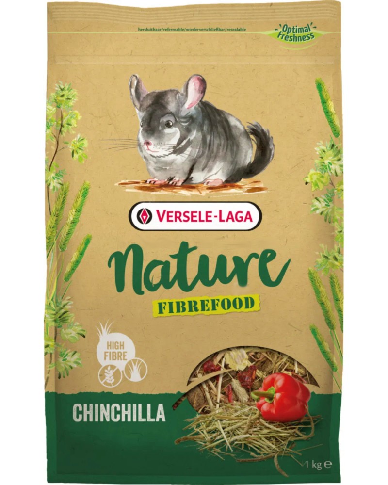     VERSELE LAGA Fibrefood Chinchilla - 1 kg,   Nature - 
