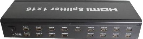 HDMI сплитер 1 x 16 Estillo HDSP0116M HDMI сплитер 1 x 16 Estillo HDSP0116M - 4K 60 Hz -