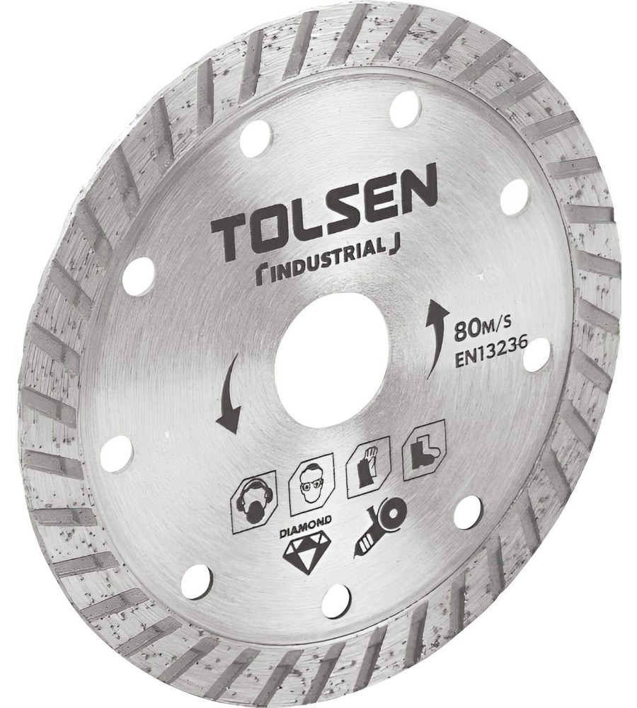        Tolsen - ∅ 125 / 2 / 22.2 mm   Turbo - 