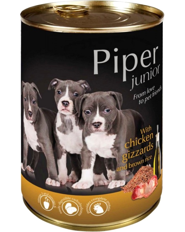 �������� �� ������ Piper Junior - 400 g, � ��������� � ����� ����, �� ����������� ������ - �����