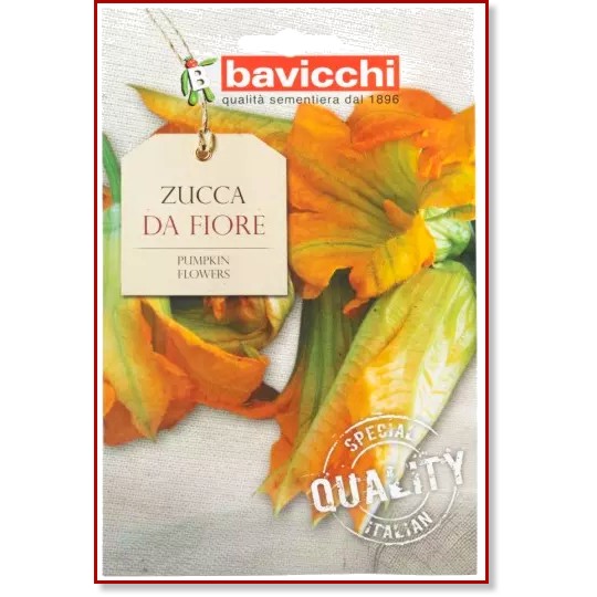 Семена от Тиква с ядливи цветове - Cucurbita maxima Семена от Тиква с ядливи цветове - Cucurbita maxima - 3 g от серията Geo -
