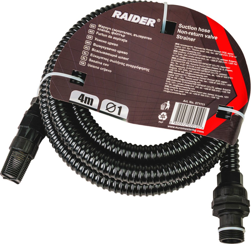   ∅ 1"    Raider - 4  7 m   Power Tools - 