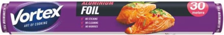 Алуминиево фолио на ролка Vortex Алуминиево фолио на ролка Vortex - 30 m -