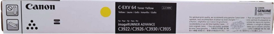   Canon C-EXV 64 Yellow - 25500  - 