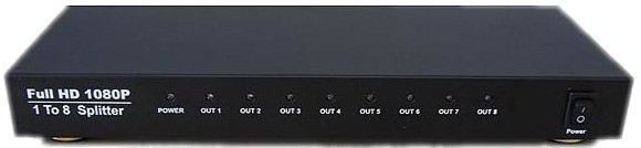 HDMI ������� 1 x 8 Estillo HDSP0008M1 - 4K 60 Hz - 