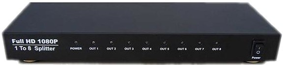 HDMI  1 x 8 Estillo HDSP0008M1 - 4K 60 Hz - 