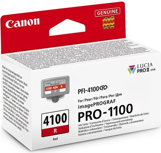      Canon PFI-4100 Red - 80 ml - 