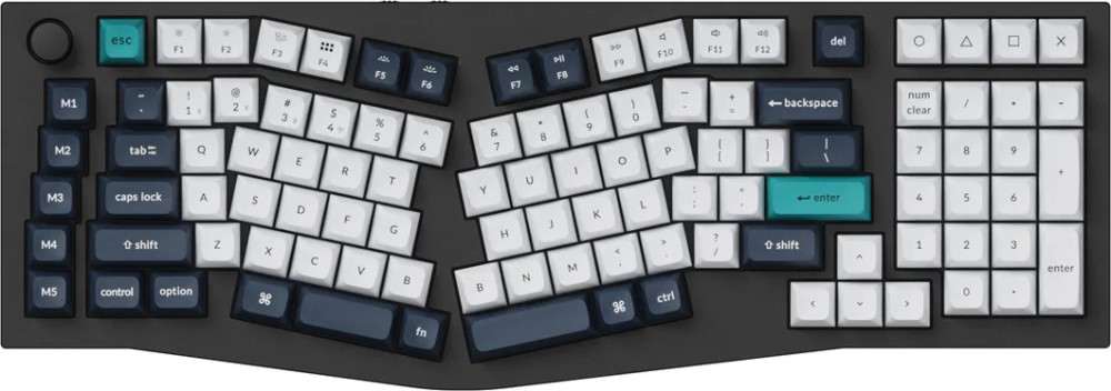 �������� ��������� ������� ���������� Keychron Q13 Max - 96%, Bluetooth, USB-C, RGB ���������, Alice Layout, Gateron Jupiter Red - 