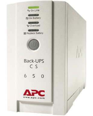 Непрекъсваемо токозахранващо устройство APC Back-UPS BK650EI Непрекъсваемо токозахранващо устройство APC Back-UPS BK650EI - 650 VA, 400 W, 4 x C13 изхода, USB, RS232, Standby -