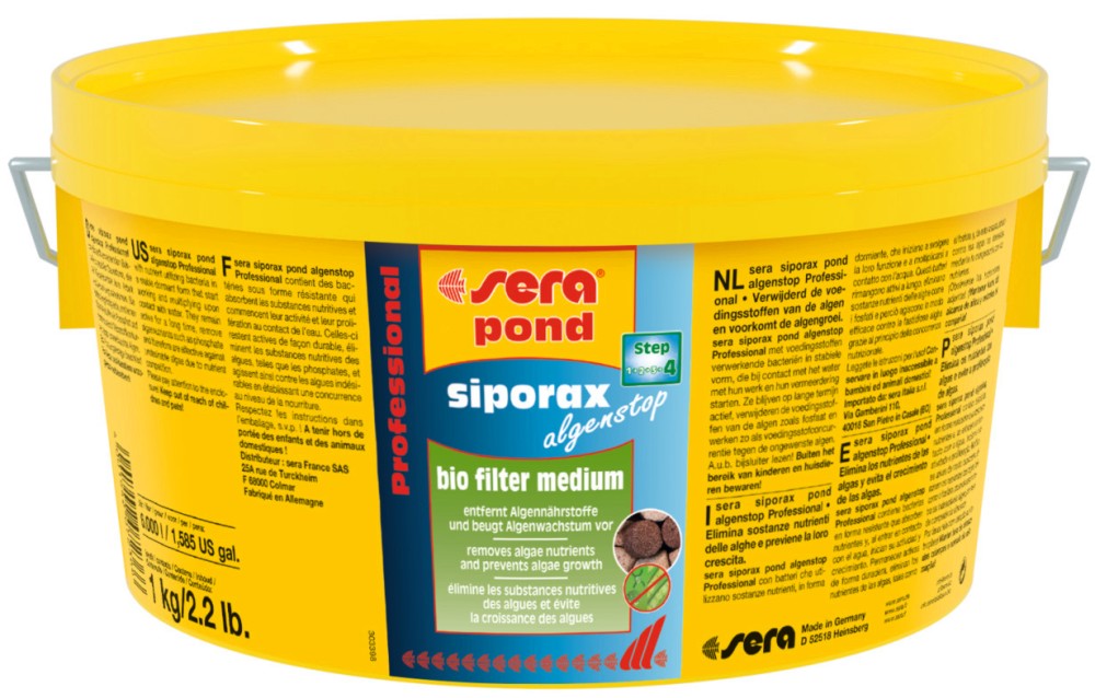         sera Pond Siporax Algenstop Professional - 1 kg - 
