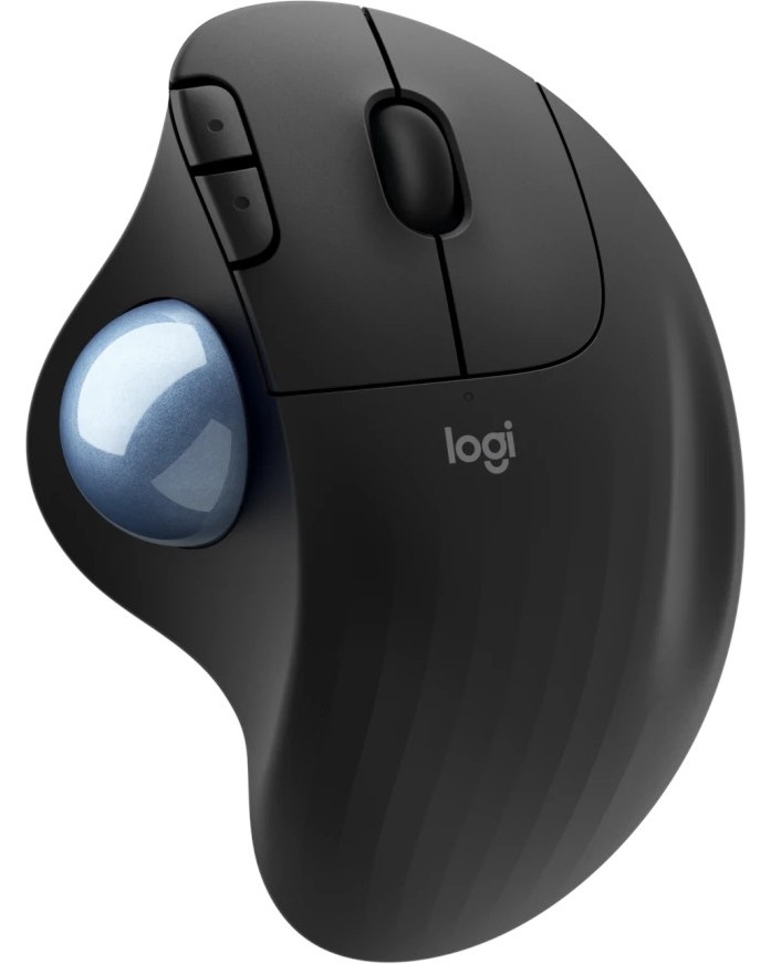 Безжична ергономична оптична мишка Logitech Ergo M575 Безжична ергономична оптична мишка Logitech Ergo M575 - С 5 бутона -