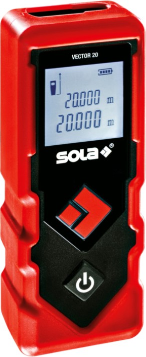Лазерна ролетка Sola Vector 20 - С обхват до 20 m - 