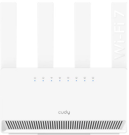 Безжичен рутер Cudy WR3600E Безжичен рутер Cudy WR3600E - 2.4 GHz (688 Mbps), 5 GHz (2882 Mbps), 4 антени -