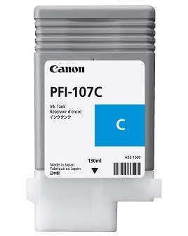 ��������� ������� Canon PFI-107 Cyan - 130 ml - 