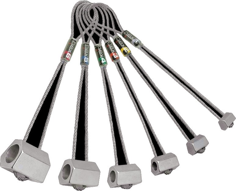   Rock Empire Climbing Stoppers Hex Set 1 - 6 - 6  - 