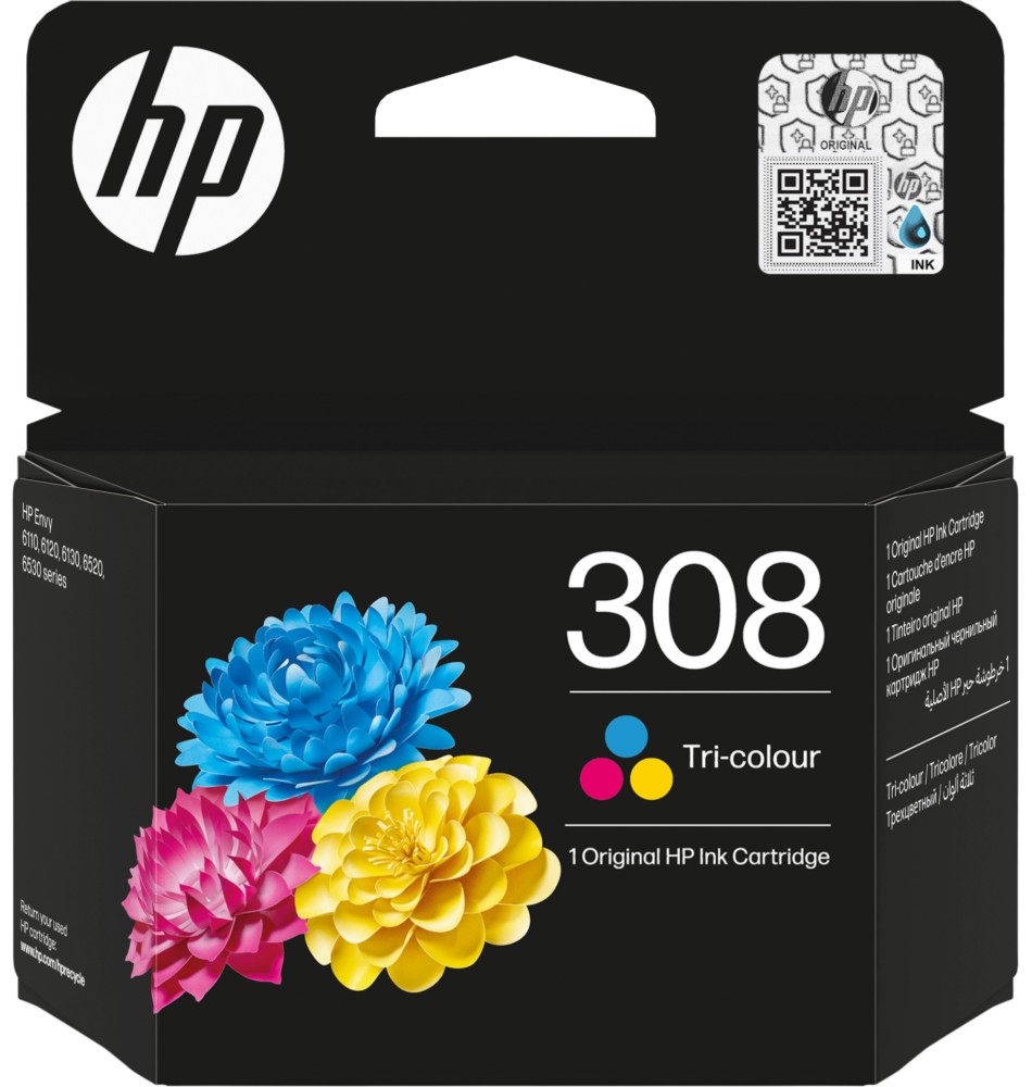 ������ � ������� �� ������� HP 308 Color - 120 �������� - 