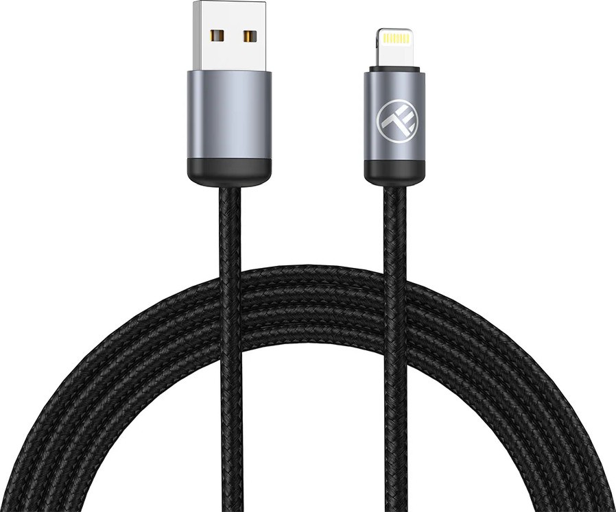 ����� USB Type-A male ��� Lightning male Tellur - 1 m - 