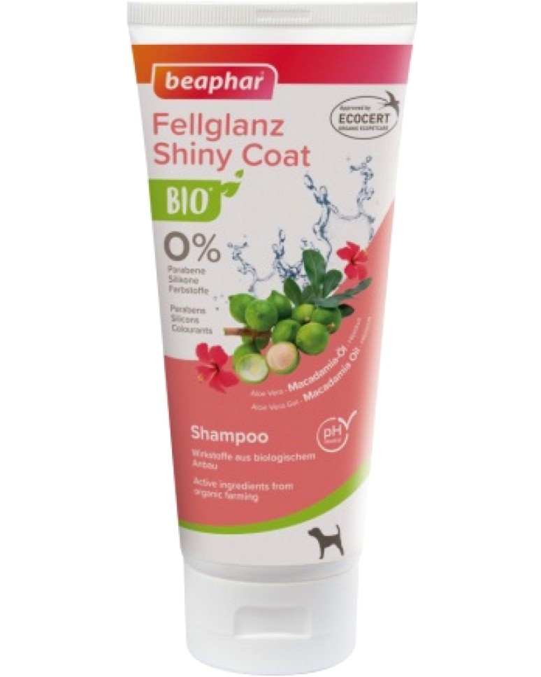     Beaphar Bio Shiny Coat - 200 ml,  ,     - 