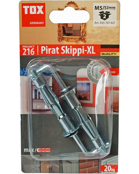      -  Tox Pirat Skippi-XL - 2    M5 x 52 mm - 