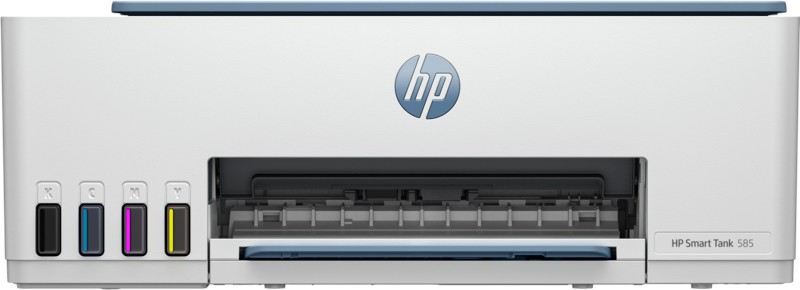 Мултифункционално мастиленоструйно устройство HP Smart Tank 585 Мултифункционално мастиленоструйно устройство HP Smart Tank 585 - Цветен принтер / копир / скенер, 1200 x 1200 dpi, 22 pages/min, USB, Wi-Fi, A4 -