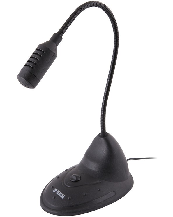 Микрофон Yenkee 1011BK Desktop Микрофон Yenkee 1011BK Desktop - 1.3 m кабел с 3.5 mm жак -