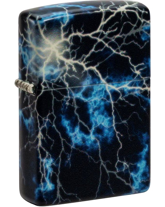 Ветроустойчива запалка Zippo Lightning Design Ветроустойчива запалка Zippo Lightning Design - От колекцията 540 Color -