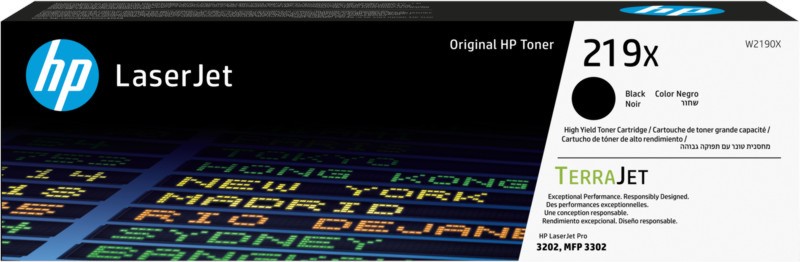 ����� ������ HP 219X Black - 3200 �������� - 