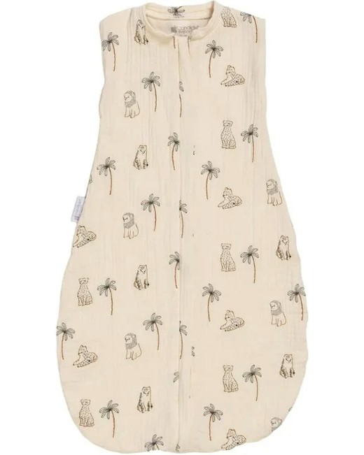 Летен бебешки спален чувал 2 в 1 Candide Leo & Maya Летен бебешки спален чувал 2 в 1 Candide Leo & Maya - 55 cm, за 0-3 месеца - продукт