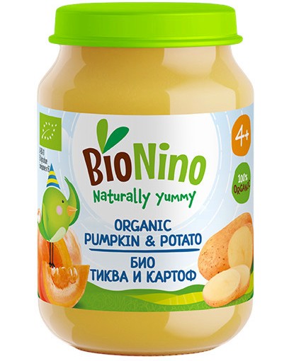 ��� ���� �� ����� � ������ BioNino - 190 g, �� 4+ ������ - ����