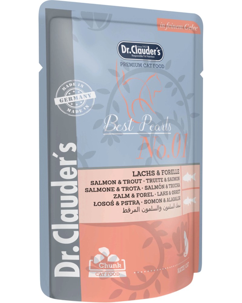 ���� �� ����� Dr.Clauder's - 100 g, ��� ������ � �������� � ����, �� ������� Best Pearls, � ����� ������� - �����
