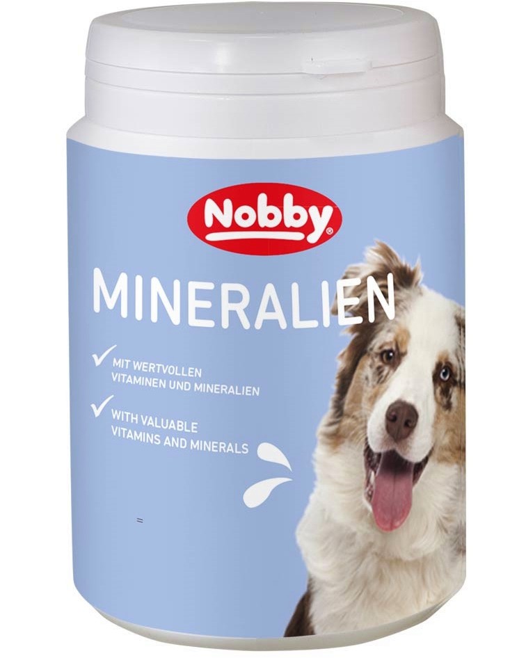 Хранителна добавка кучета Nobby MINERALIEN Хранителна добавка кучета Nobby MINERALIEN - 270 g, с калций и фосфор - продукт