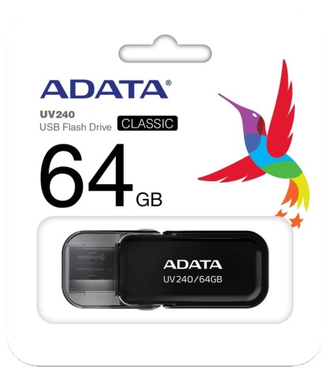 USB- 2.0   64 GB ADATA UV240 - 