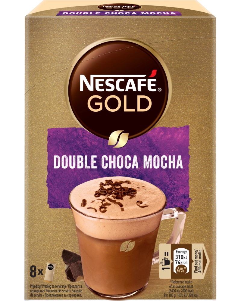   NESCAFE Gold Double Choca Mocha - 8 ,  - 