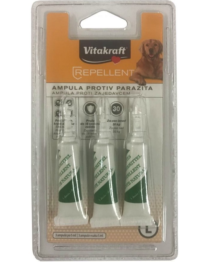     Vitakraft Spot-On L - 3  x 5 ml,   ,  30 kg - 