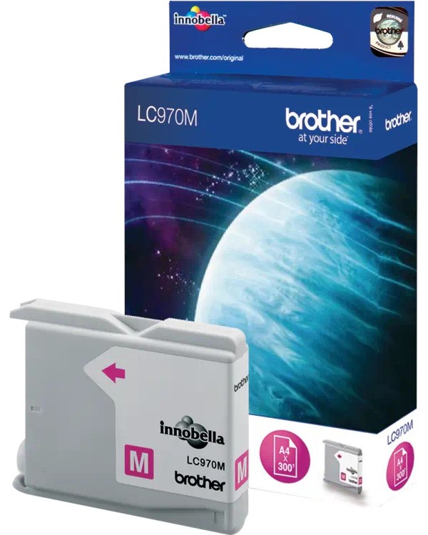������ � ������� �� ������� Brother LC-970M Magenta - 300 �������� - 