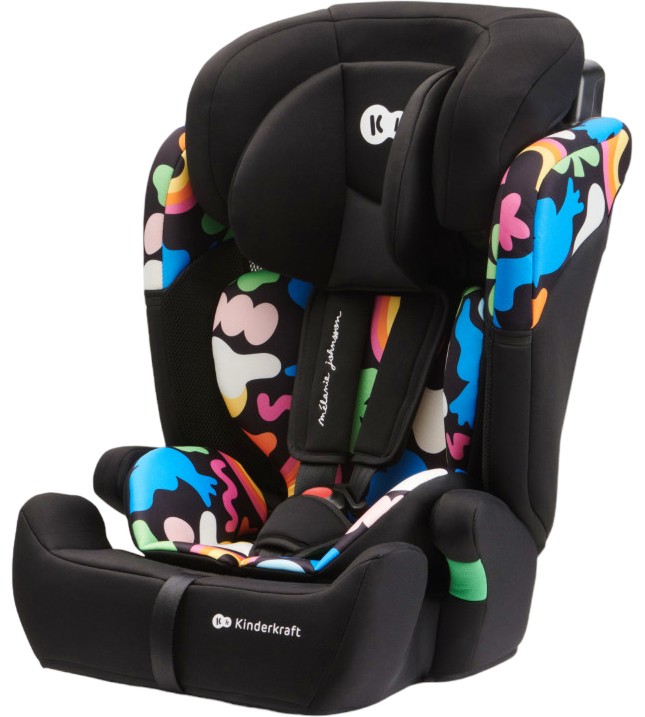     KinderKraft Comfort Up i-size -  76  150 cm,   Happy Shapes -   