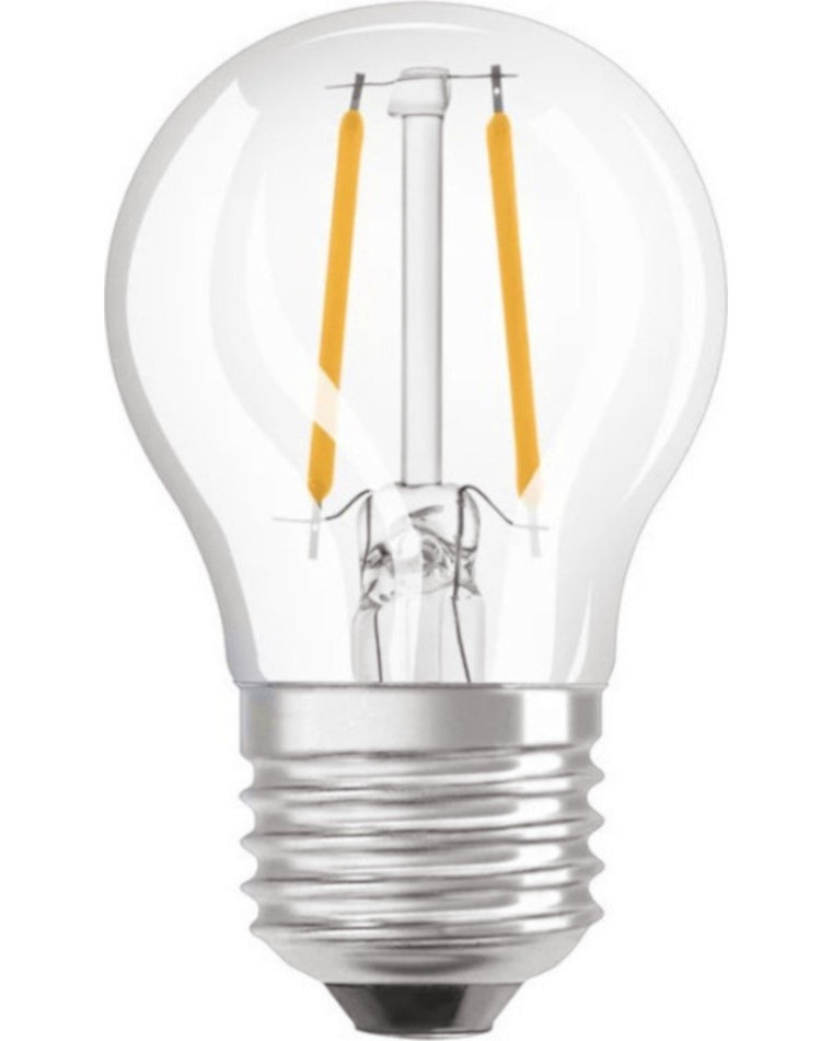 LED крушка LEDVANCE DIM CLP FIL 40 827 E27 4.8 W 2700K LED крушка LEDVANCE DIM CLP FIL 40 827 E27 4.8 W 2700K - 470 lm от серията Parathom -