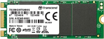SSD памет Transcend 600S SATA III M.2 SSD памет Transcend 600S SATA III M.2 - 64 GB, четене 520 MB/s, запис 100 MB/s, MLC NAND -