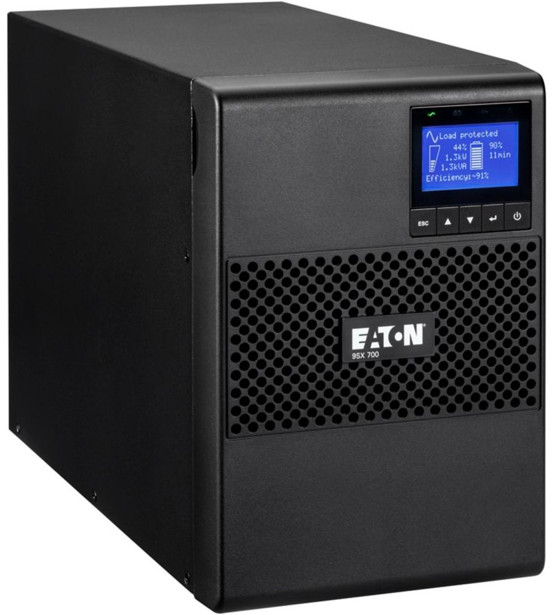 ������������� �������������� ���������� UPS Eaton 9SX 700i - 700 VA, 630 W, 2 x 12 V / 9 Ah, 6 x IEC 320 C13, USB, RS232, Online - 