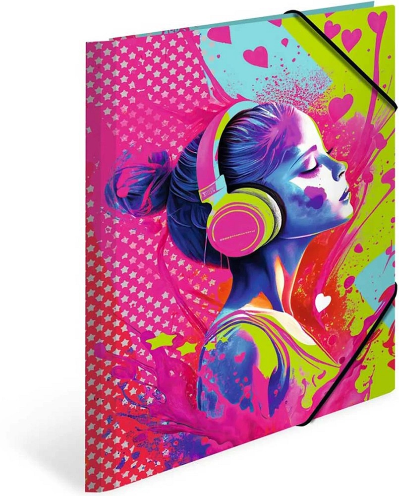 ����� � ������ HERMA - �� ������ A4 �� ������� Music Girl - 