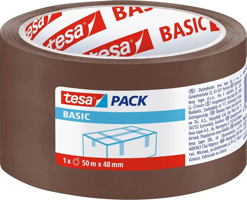    Tesa Basic - 48 mm x 50 m - 