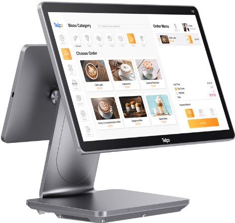 POS терминал Telpo C9 POS терминал Telpo C9 - Octa-core 2.2 GHz, 15.6" 1920 x 1080, 10.1" 1280 x 800, 4 GB RAM, 64 GB SSD, Android 14 -