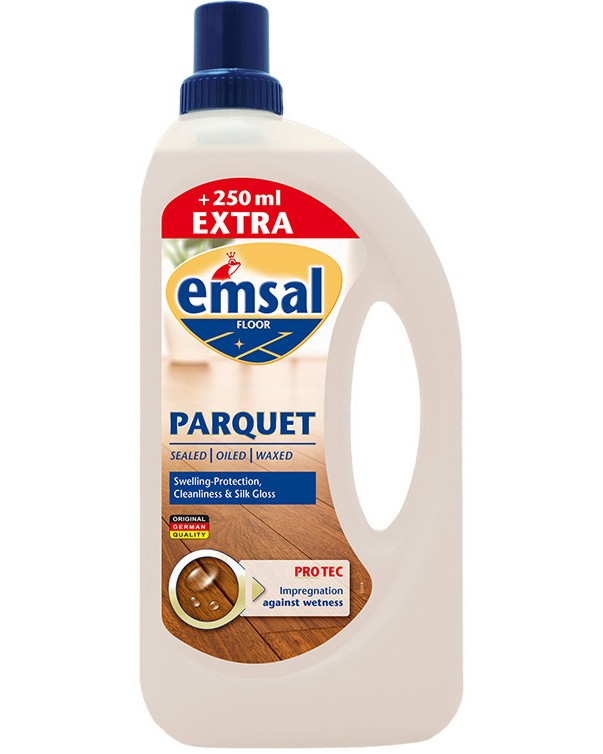 Почистващ препарат за паркет Emsal Protec Почистващ препарат за паркет Emsal Protec - 1 l - почистващ препарат