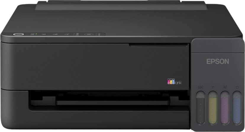 Цветен мастиленоструен принтер Epson EcoTank L1350 Цветен мастиленоструен принтер Epson EcoTank L1350 - 5760 x 1440 dpi, 10 pages/min, USB, А4, двустранен печат -