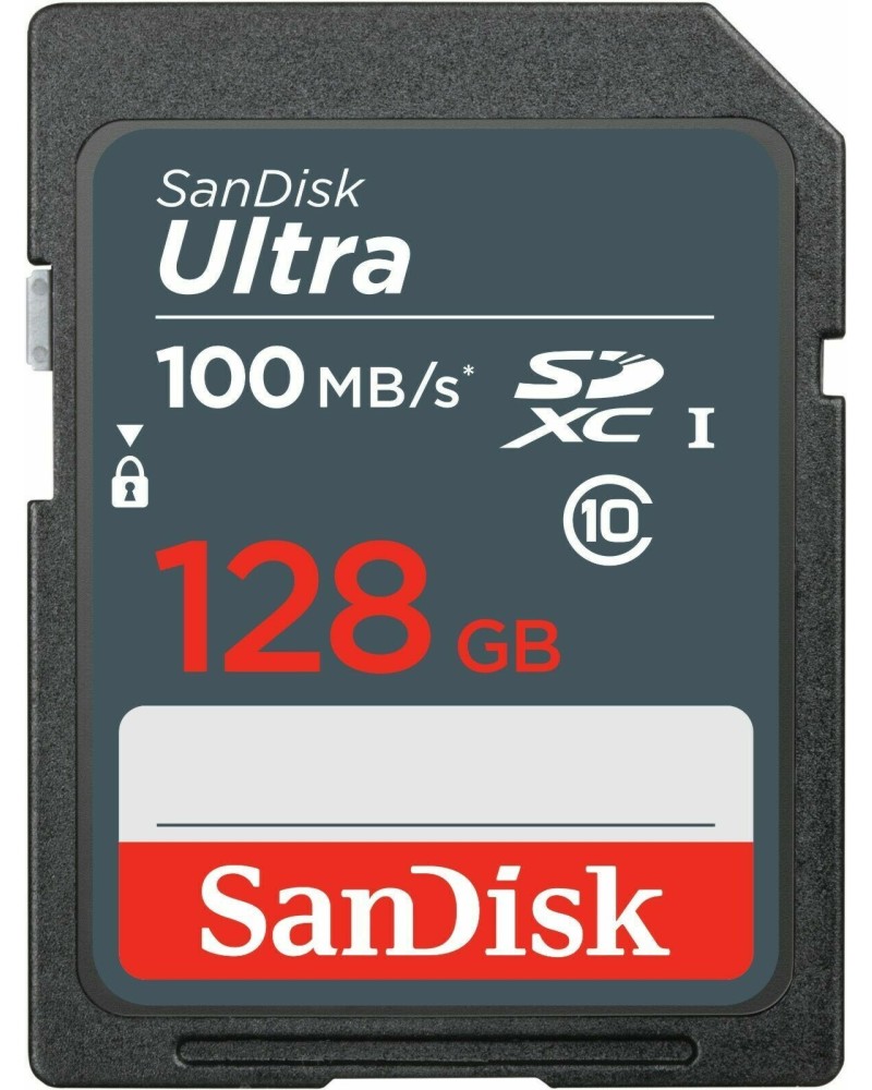 SDXC   128 GB SanDisk - Class 10, U1   Ultra - 