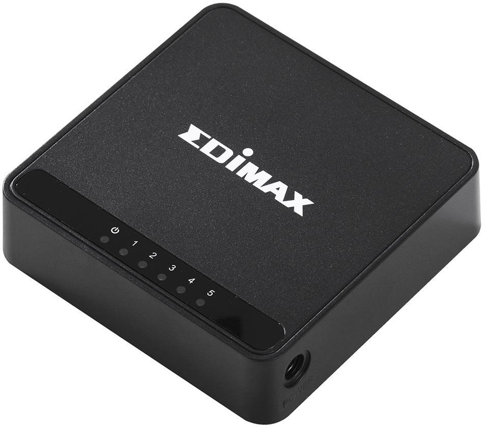 Суич EdiMax ES-3305P V3 Суич EdiMax ES-3305P V3 - 5 порта -