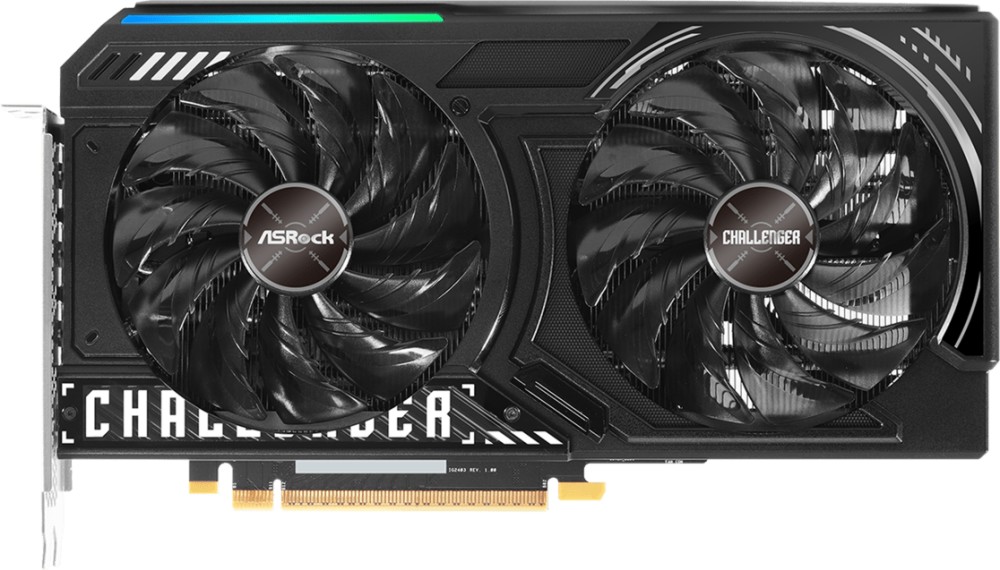 Видео карта ASRock Intel ARC B580 Challenger Видео карта ASRock Intel ARC B580 Challenger - 12 GB, GDDR6, 192 bit, Dual Fan OC -