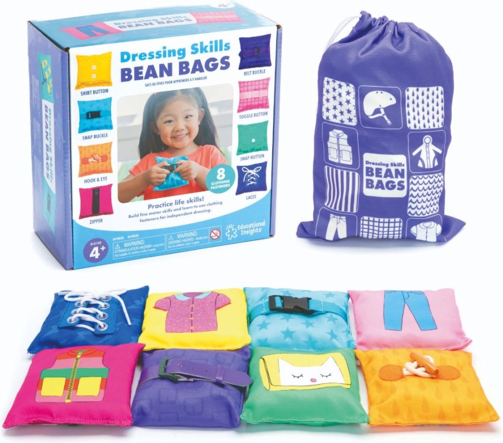 �������� �������� ��� ����������� Educational Insights - 8 ����, 10 � 10 cm - ������������� ��������